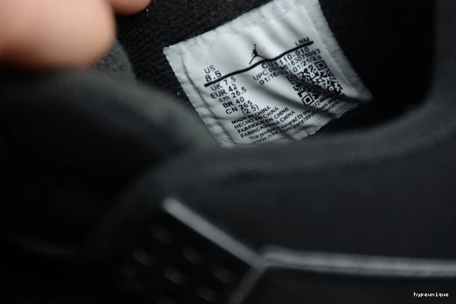 HYPE 4 Jordan Cat (2020) Air Black CU1110-010 0727